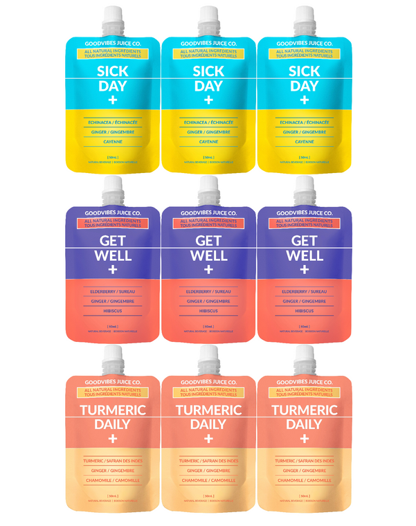 Goodvibes Juice Co. Mixer Pack (Pack of 9)