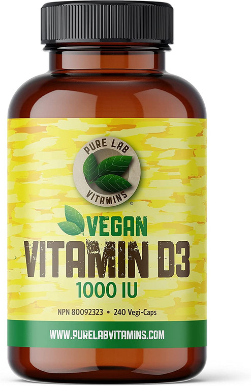 Pure Lab Vitamin D3 Vegan 240 Capsules