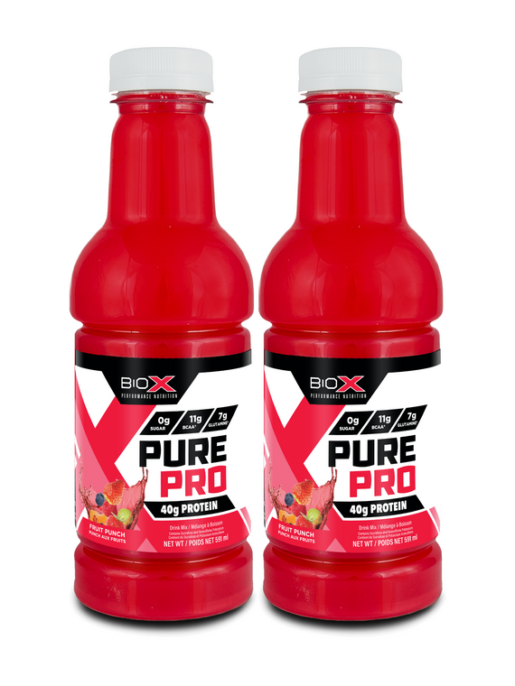 BioX Pure Pro RTD Pack of 2 Fruit Punch