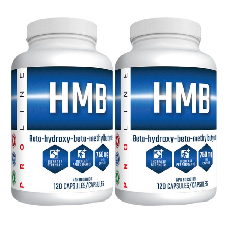 Proline HMB 750mg 120 Caps (Pack of 2)