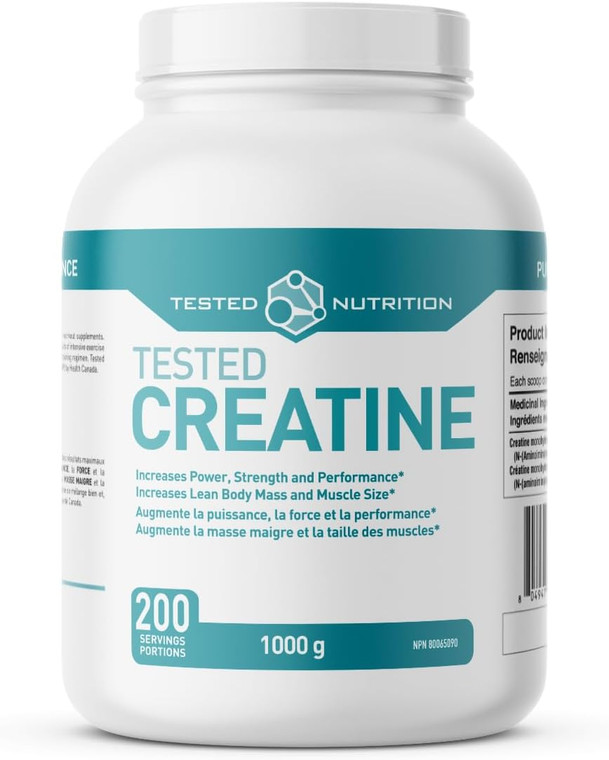 tested nutrition creatine monohydrate 1kg