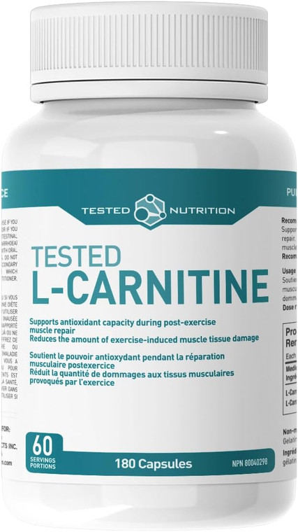 Tested Nutrition L-Carnitine 180 Capsules