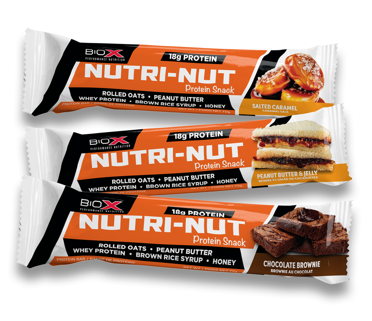 BioX Nutri-Nut Protein Snack Bar All Flavors