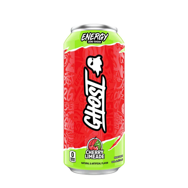 Ghost Energy Drink 473mL cherry lime