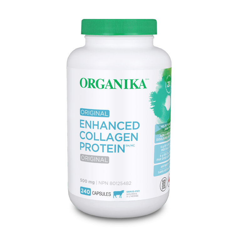 Organika Original Enhanced Collagen Protein 240 Capsules
