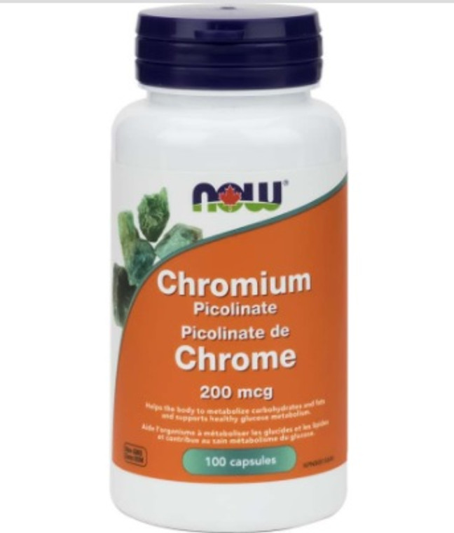 NOW Chromium Picolinate 100 Caps