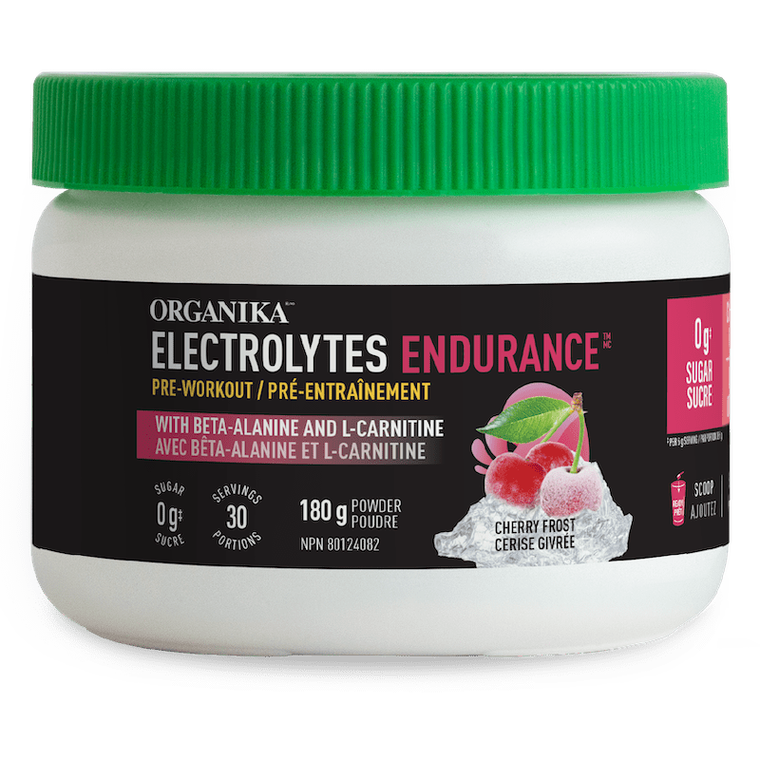 Organika Electrolyte Endurance Pre-Workout Front