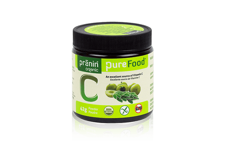 Pranin Pure Food Vitamin C Organic 30 Servings 42g