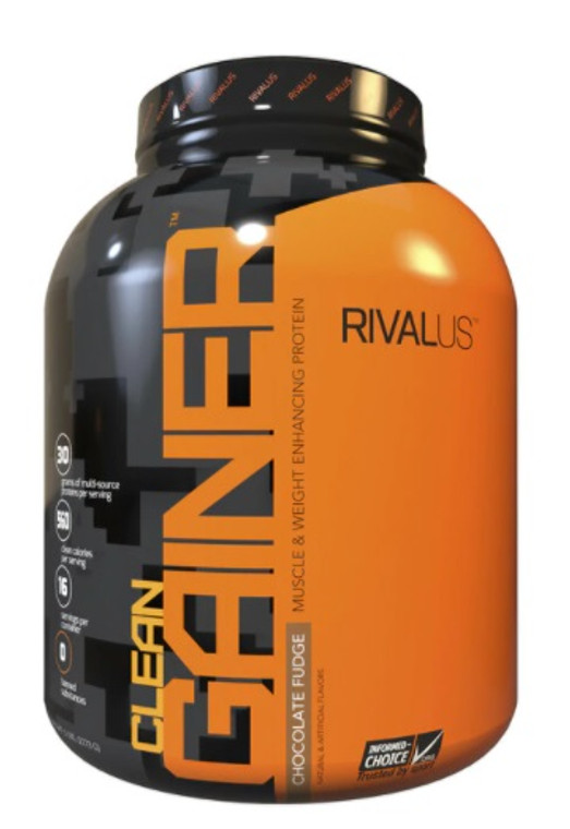 Rivalus Clean Gainer Chocolate Fudge  5lbs