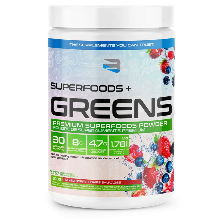 Believe Supplements Superfoods + Greens 30 Servings