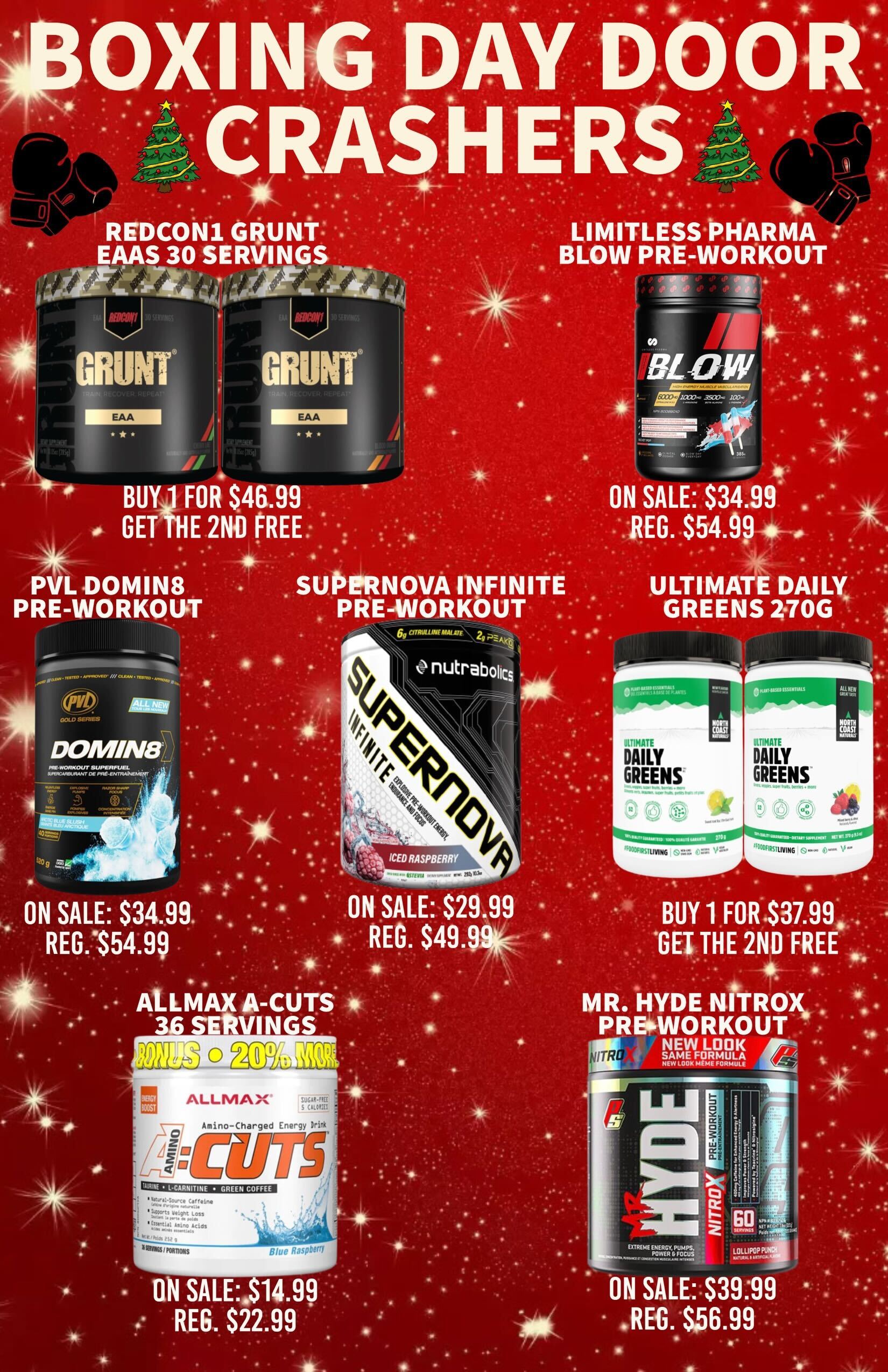 Boxing Day Door Crasher Deals!