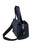ClaraNY  Quilted Mini Tote with Strap and Chain -Color Navy, Water repellent finish