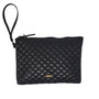 ClaraNY Market tote with Clutch combo-Ultra Light weight Quilted Water Repellent- Color Black