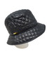 ClaraNY  Lightweight Quilted Bucket Hat water repellent UV protection Color Black