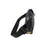 CLARANY Quilted Waist Belt Crossbody Bag Lightweight Water Repellent color Black (Black)