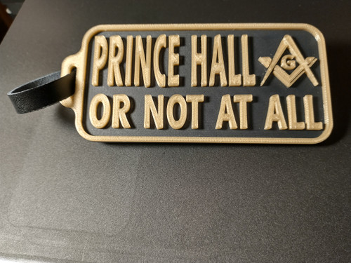Masonic Luggage Tag