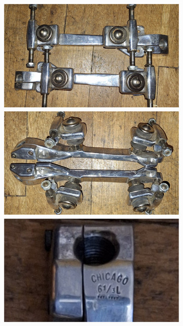 Chicago Futura Roller Skate plates