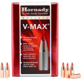 Hornady V-max Bullets 22 Cal. .224 40 Gr. V-max 100 Box