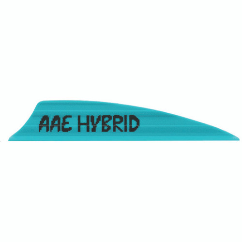 Aae Hybrid 1.85 Vanes Teal 1.85 In. 100 Pk.