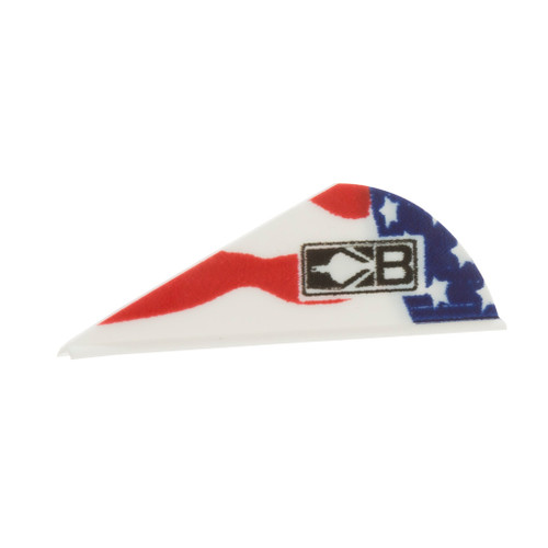 Bohning Blazer Vanes American Flag 100 Pk.