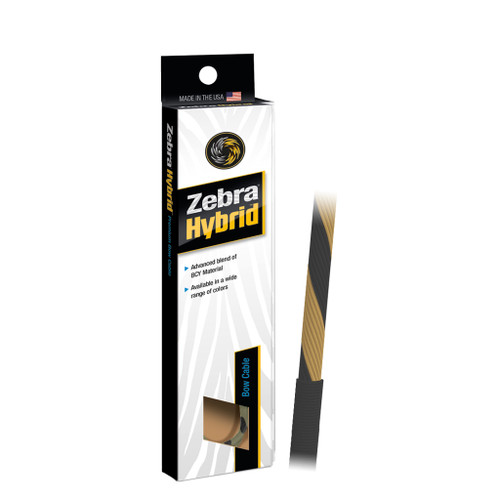 Zebra Hybrid Split Cable Tan/black 34 1/8 In.