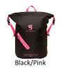 Gecko Lightweight Backpack - Black/Pink