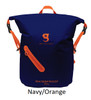 Gecko Lightweight Backpack - Navy/Orange