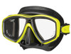 Diving/Snorkeling Mask with Custom Prescription Lenses - SEE-UNDER - Black/Yello