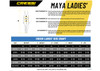 Cressi Maya 2.5mm Wetsuit - Ladies - Sizing