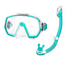 Tusa Freedom Elite Mask & Dry Snorkel Set - Mint Green