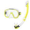 Tusa Freedom Elite Mask & Dry Snorkel Set - Yellow