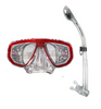 Saekodive Moray Mask & Energy Dry Snorkel Set - Red