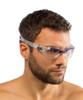 Cressi Flash Swim Goggles - Side View, Clear