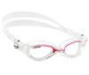 Cressi Flash Lady Swim Goggles - Pink, Clear Lens