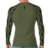 Rashguard - Hammerhead Sleeve - Men's - Green Back logo