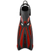 Tusa Solla Fins with Spring Straps - Red