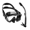 Cressi Liberty Tri-Side / Supernova Snorkeling Set - Black/Black Cressi Liberty Tri-Side / Supernova Snorkeling Set - Black/Black