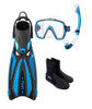Tusa Freedom HD Diving Package - Fishtale Blue