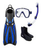Tusa Freedom HD Diving Package - Blue
