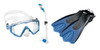 Cressi Tri-Side- | Supernova | Palau Package - Blue