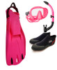 Scubapro Ghost &  Semi-dry Snorkel Travel Package - Pink