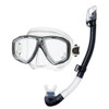 Tusa Ceos Mask & Dry Snorkel Set - Black