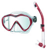 Problue Tiara Pro Mask with Dry Snorkel Set -Pink