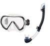 Tusa Ino Mask with Dry Snorkel - Black