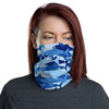 Neck Gaiter -Shark Camo - Face covering