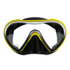 Genesis Realm Dive Mask -  Black/Yellow