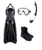 Tusa Freedom Diving Package - Black