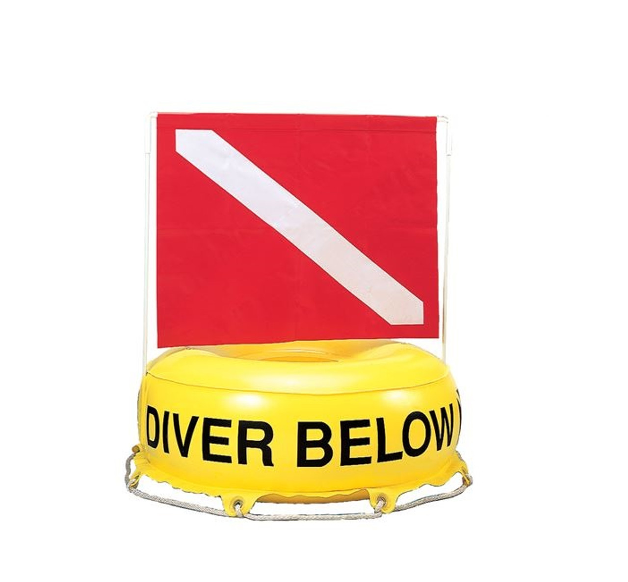 1/2/3 Safe Inflatable Diving Spearfishing Float Buoy +dive Flag