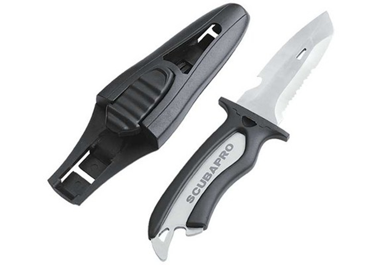 SCUBAPRO Mako Titanium Diving Knife with 3.5-Inch Blade