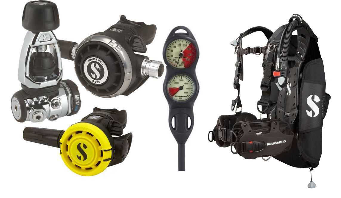 Scubapro Hydros BCD & Regulator Package - Men's | Scuba Gear Canada